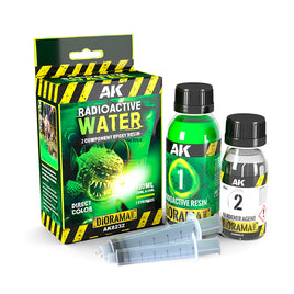 Radioactive Water Resin 2-Componet Epoxy 180mL
