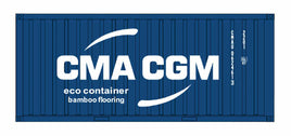 A-Line 20' Corrugated Container with Corrugated Doors CMA CGM - CMAU