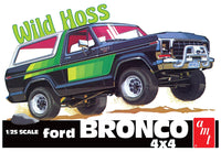 '78 Ford Bronco Wild Hoss (1/25 Scale) Plastic Vehicle Model Kit AMT1304