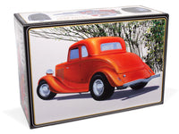 '34 Ford 5-Window Coupe Street Rod (1/25 Scale) Plastic Vehicle Model Kit AMT1384