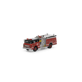 N Ford C Canopy Cab Pumper Fire Truck Chicago #47