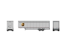 N 40' Drop Sill Parcel UPS Trailer #708745