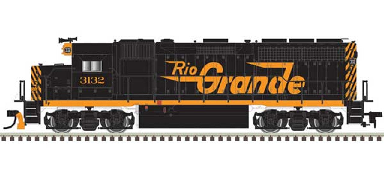 EMD GP40 Diesel Locomotive DCC Ready Denver & Rio Grande Western