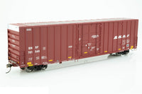 HO 60' Gunderson 7538 SD Boxcar BNSF #761534 (Boxcar Red, white, Wedge Logo)