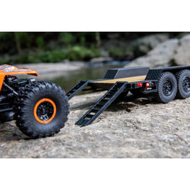 SCX24 Flat Bed Vehicle Trailer with LED