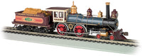 4-4-0 with Wood Tender Standard DC Load Union Pacific #119 (Russian Iron, black, red, brown)