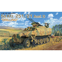 Sd.Kfz.251/21 Drilling (1/35 Scale) Military Model Kit