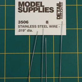 Stainless Steel Wire (4 Pack) .019" Diameter