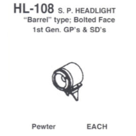 SP Barrel-Type Headlight Bolted Face
