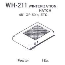 Winterization Hatches 48" Later EMD GP50s