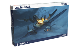 Bf110G-4 Weekend Edition (1/72 Scale) Airplane Model Kit