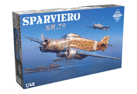 SM.79 Sparviero Ltd Ed. (1/48 Scale) Aircraft Model Kit