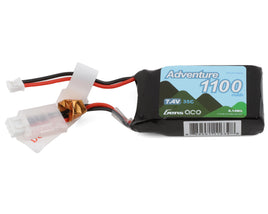 2S LiPo Battery 35C (7.4V/1100mAh) Axial SCX24 with JST-PHR