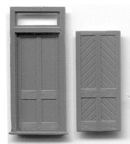 DRGW Station Style Doors With Frame & Transom (Pack of 3)