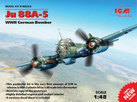 Ju 88A-5 German Bomber (1/48 Scale) Aircraft Model Kit