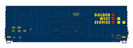 Gunderson 50ft. High Cube Double Door Boxcars -Peaked Roof-Golden West #742061