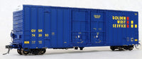 Gunderson 50ft. High Cube Double Door Boxcars -Peaked Roof-Golden West #742061