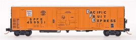 R-70-20 Mechanical Reefer Pacific Fruit Express SPFE (orange, white, black, Perishable Freight Logo)