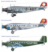 Junkers Ju-52/3M (1/72 Scale) Aircraft Model Kit