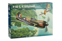 P-40E/K Kittyhawk (1/48 Scale) Aircraft Model Kit