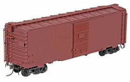 Pullman-Standard PS-1 40' Boxcar with 6' Door Undecorated (Dark Tuscan)