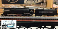 SP Class GS-4 4-8-4 LokSound and DCC Southern Pacific 4445 (Postwar black)