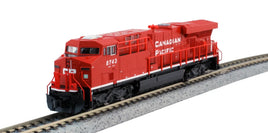 GE ES44AC GEVO DCC Canadian Pacific #8743 (red, white)