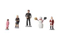 The Polar Express Four Character People Pack with Snowman