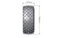 1/10 SC ROCK Short Course Tire Mounted LOULT3229SB