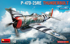P-47D-25RE Thunderbolt (1/48 Scale) Aircraft Model Kit