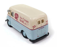 1940s-1950s International Harvester Metro Delivery Van Mini Meta Ice Cream (cream, blue, red)