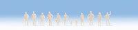 Unpainted Figures Travelers, Passers-By & Seated (72 Total)