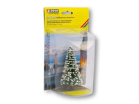 Snow-Covered Christmas Tree with 30 LEDs 4-3/4" Tall