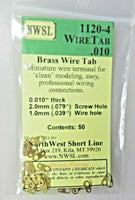 Brass Solder Tab 2.0mm