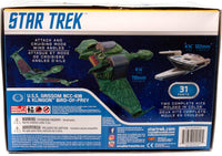 Star Trek USS Grissom/Klingon Bird of Prey (1/1000 Scale) Science Fiction Kit