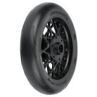 1/4 Supermoto Tire MTD Black Wheels: PM-MX front or rear