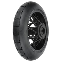 1/4 Supermoto Tire MTD Black Wheels: PM-MX front or rear