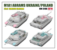 M1A1 Abrams Ukraine/Poland (1/35 Scale) Military Model Kit