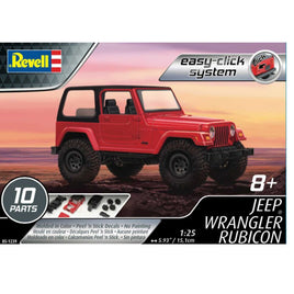 Jeep Wrangler Rubicon (1/25 Scale) Vehicle Model Kit