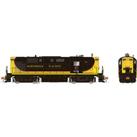 Alco RS11 - Standard DC -- Burlington Northern 4197 (Ex-NP Patch, black, yellow)