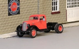 1936 Chevy 2 Ton Tractor 1/87 Scenic Detail