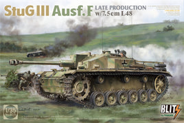 StuG.III Ausf F Late with 7.5cm L48 Gun (1/35 Scale) Military Model Kit