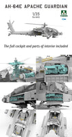 AH-64D Apache Longbow (1/35 Scale) Plastic Helicopter Model Kit