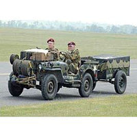 British Airborne Jeep Resin Kit Unpainted