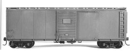 HO USRA 40' Rebuilt Boxcar with Steel Sides Upgrade