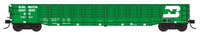 Trainworx Corrugated 52' 6" Gondolas Burlington Northern