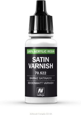 Satin Varnish Model Color Acrylic Resin 17mL