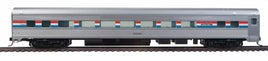 85' Budd Large-Window Coach Amtrak (Phase III; silver, Equal red, white, blue Stripes) W1030001