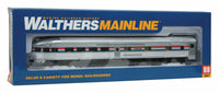 85' Budd Observation Amtrak(R) (Phase III; silver; Equal Red, White, Blue Stripes) W1030351