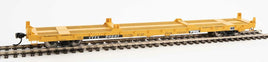 60' Pullman-Standard Flatcar TTX VTTX #92297 (20' & 40' Container Loading; yellow, black, white)
